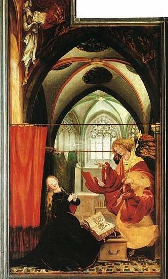Matthias Grunewald The Annunciation oil painting image